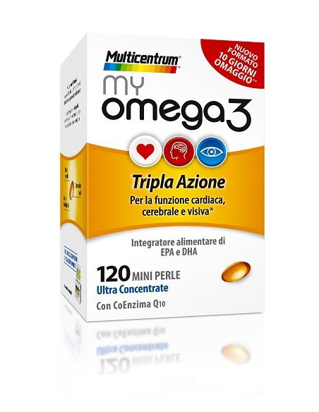 MULTICENTRUM MYOMEGA3 120PRL