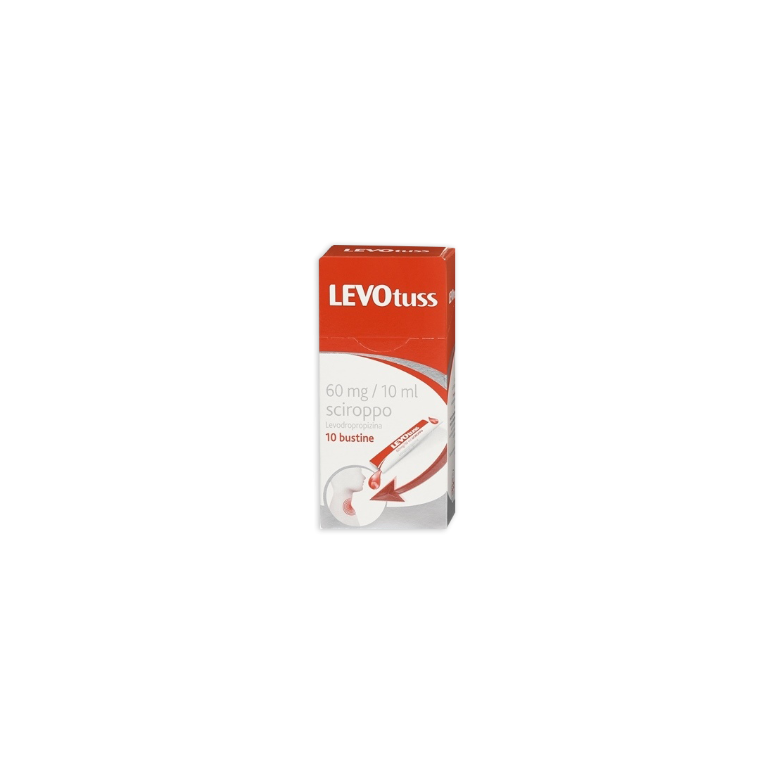 LEVOTUSS SCIR 10BUST 60MG/10ML