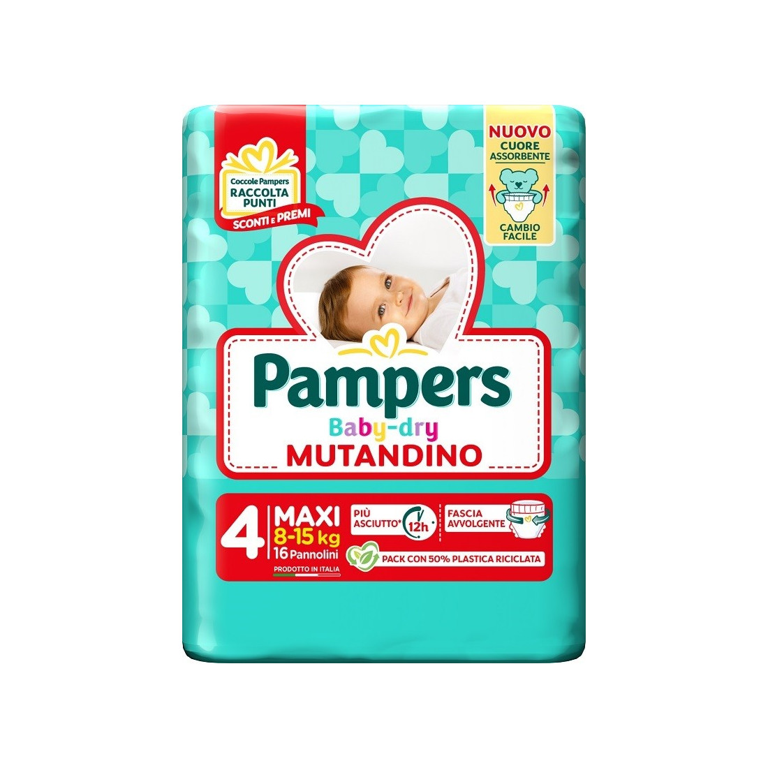 PAMPERS BD MUT MAXI SP 16PZ