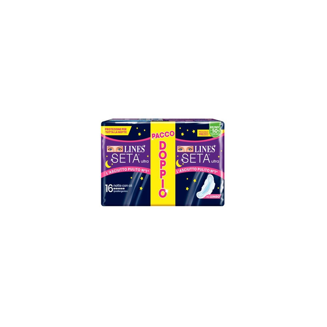 LINES SETA ULTRA NOTTE 16PZ