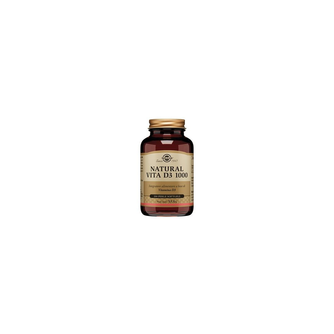NATURAL VITA D3 1000 100PRL