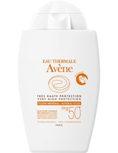 AVENE SOLARE FLUIDO MINERALE 50+ 40ML
