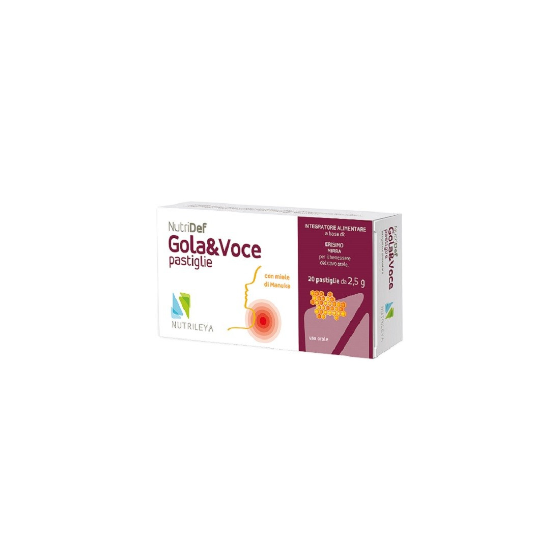 NUTRIDEF GOLA&VOCE MIELE20PAST
