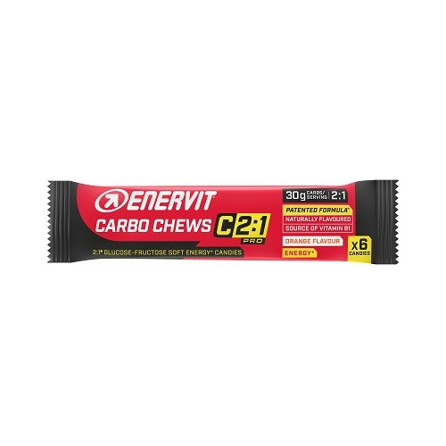 ENERVIT BARRETTA CARBO CHEWS C2:1 GUSTO ARANCIA 34G
