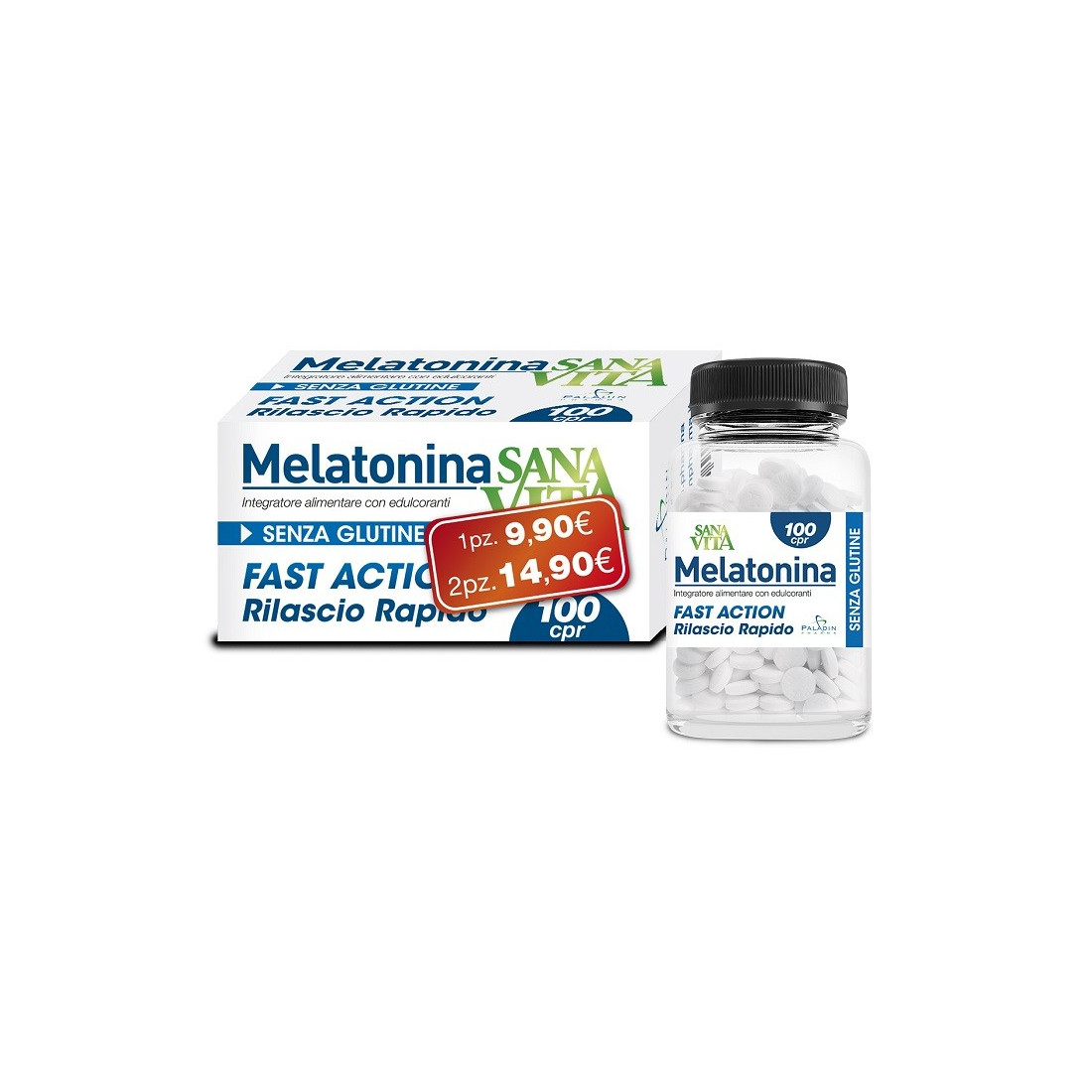 SANAVITA MELATONIN 100CPR AND ITS DERIVATIVES