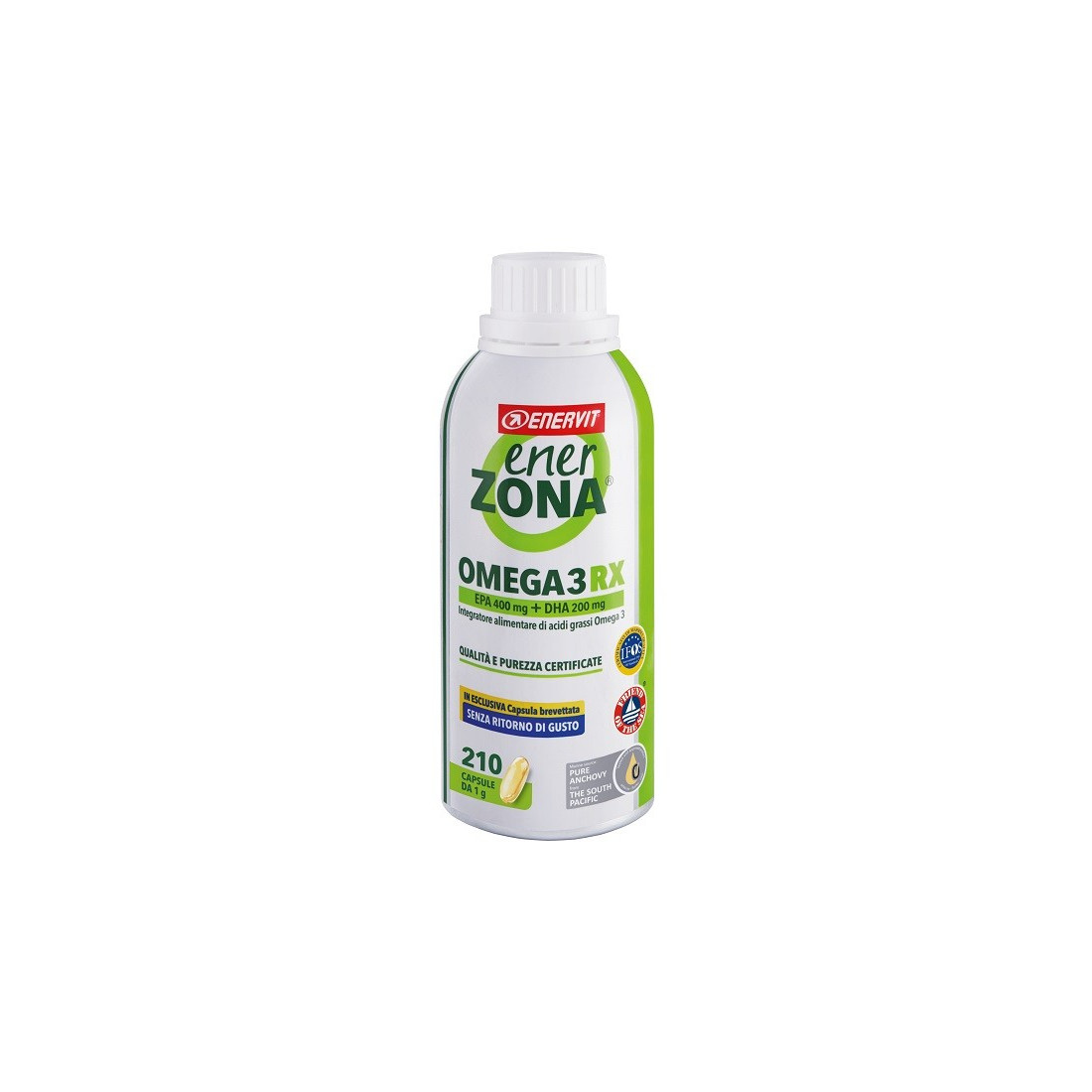 ENERZONA OMEGA 3 RX 210 CPS
