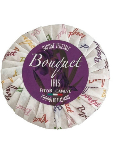 BOUQUET SAPONE VEG IRIS 100G