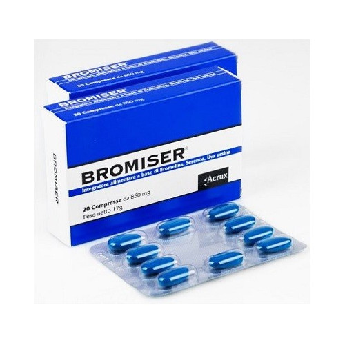 BROMISER 20CPR 850MG