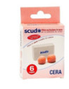 EARPLUG SCUDO CERA 6COPPIE 12P