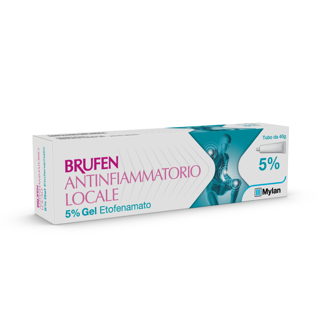 BRUFEN ANTI-INFLAMMATORY GEL 40G 5% OTHER