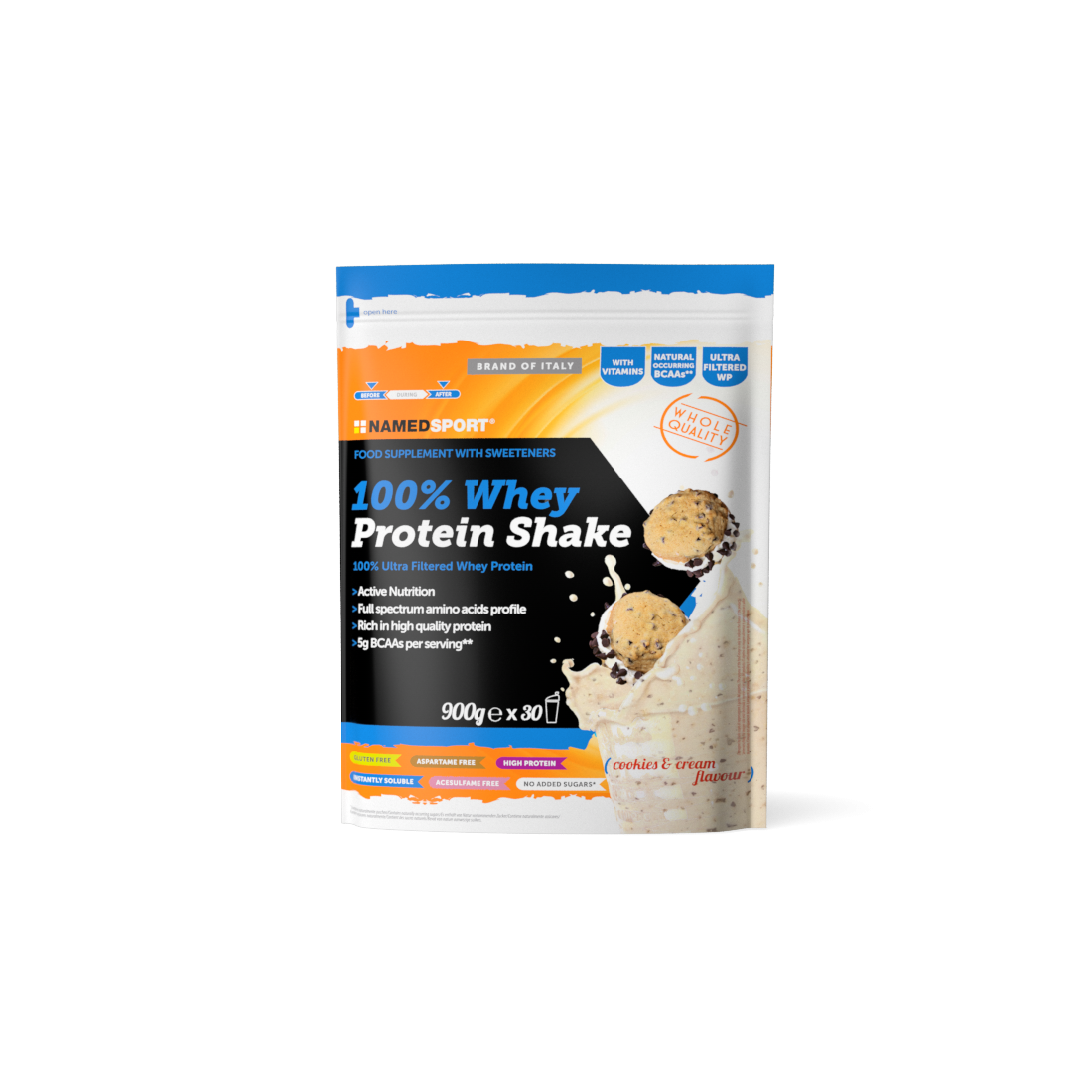 NAMED 100% WHEY PROT SHAKE COOKIES & CREAM