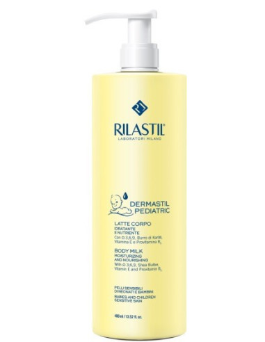 RILASTIL DERMASTIL PEDIATRIC LATTE CORPO IDRATANTE E NUTRIENTE 400ML