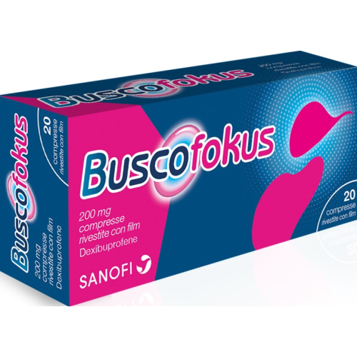 BUSCOFOKUS 20CPR RIV 200MG OR LESS