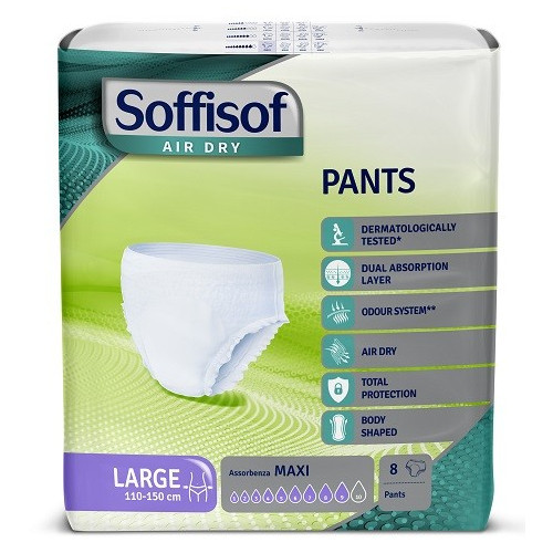 SOFFISOF AIR DRY PANTS MAXI L