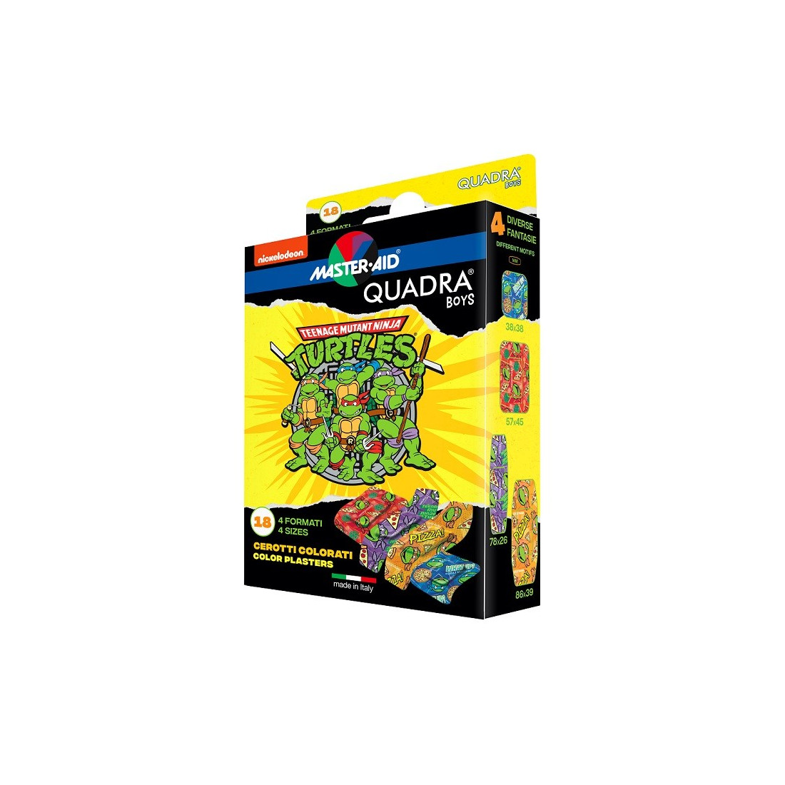 M-AID QUADRA BOYS NINJA TUR18P