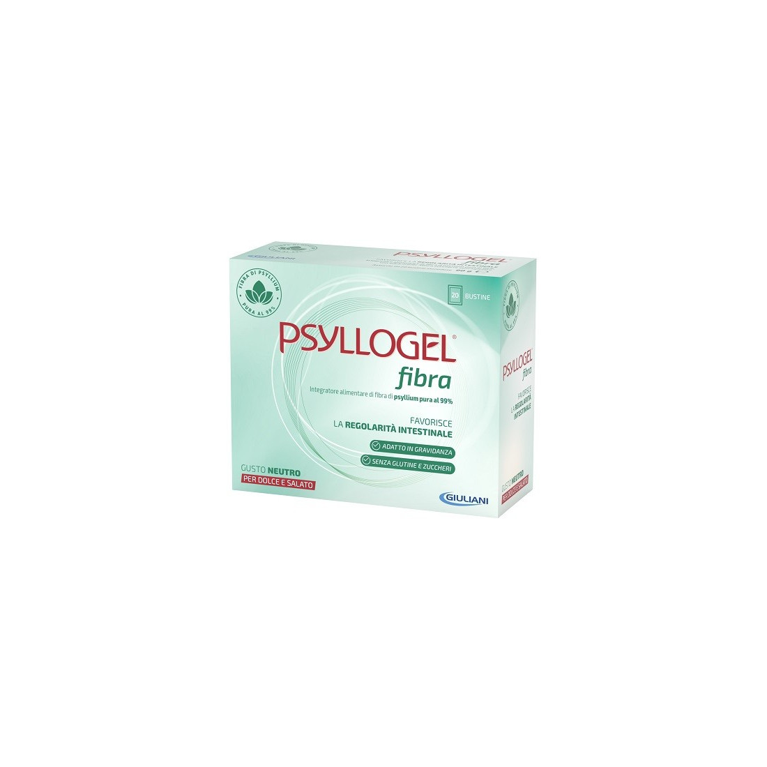 PSYLLOGEL FIBRA NEUTRO 20BUST