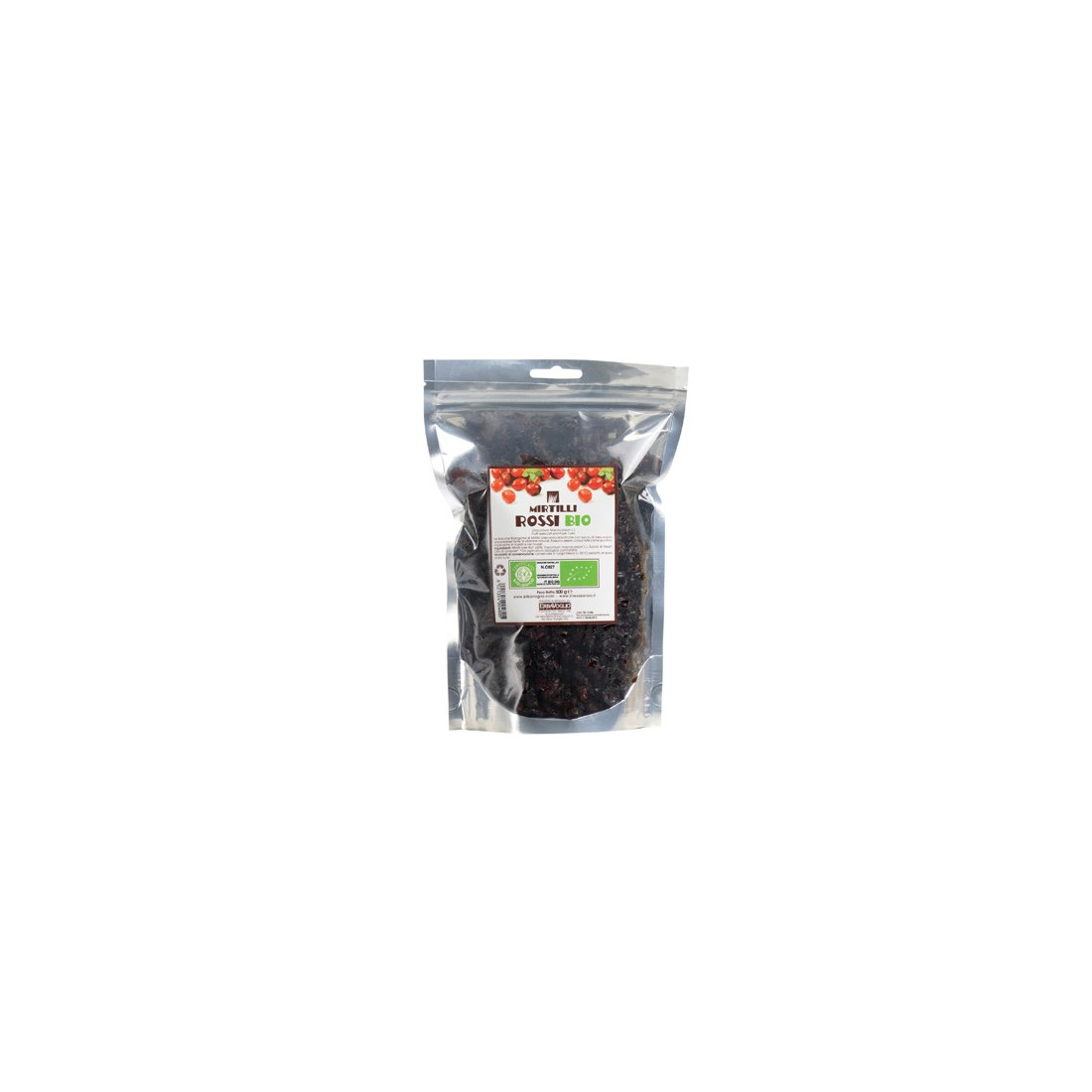 MIRTILLI ROSSI BIO 500G