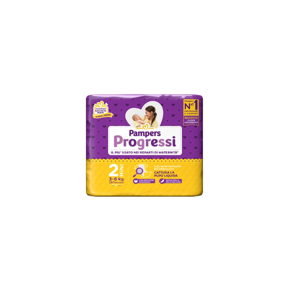 PAMPERS PROG MINI 28PZ