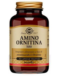 AMINO ORNITINA 500 50CPS VEG