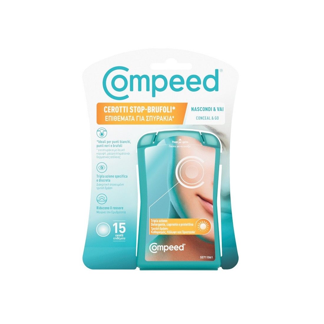 COMPEED CER STOP BRUFOLI 15PZ
