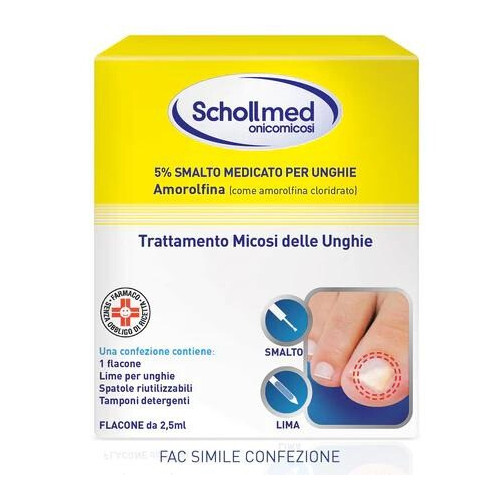 SCHOLLMED ONICOMCOD 2,5ML 5%