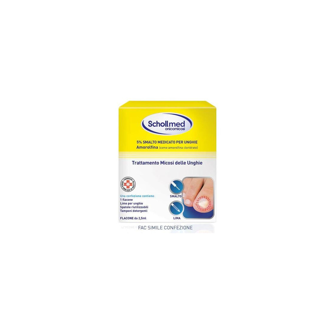 SCHOLLMED ONICOMICOSI 2,5ML 5%