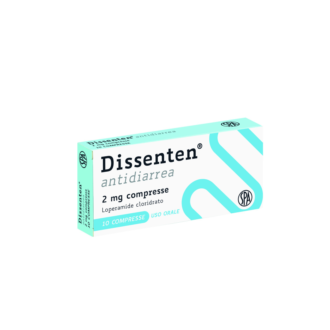 DISSENTEN ANTIDIARREA 10CPR2MG