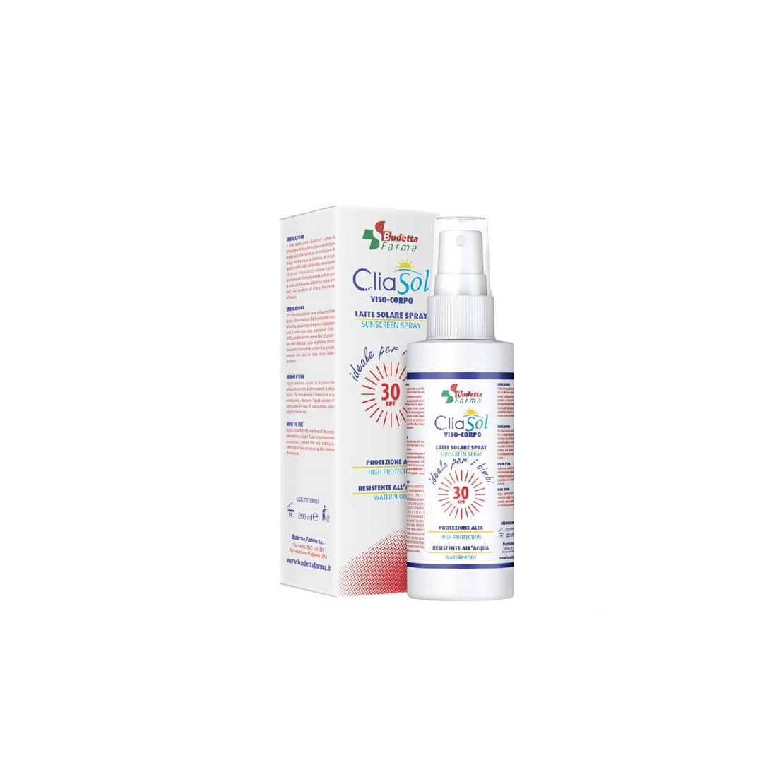 LATTE SOLARE SPRAY SPF30 CLIASOL