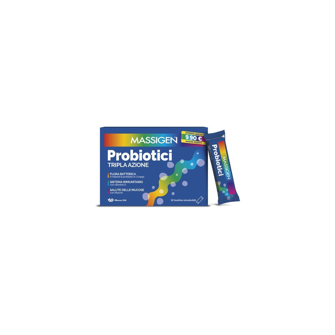 MASSIGEN PROBIOTICI 12 STICK