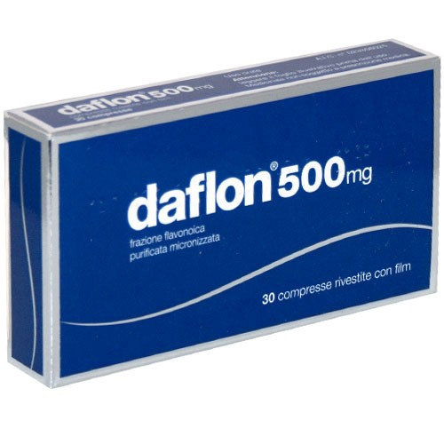 DAFLON 30CPR RIV 500MG