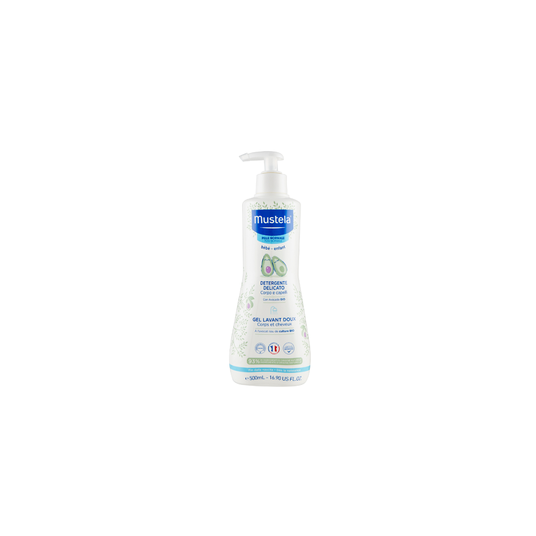 MUSTELA DETERGENT DELICAL 500ML