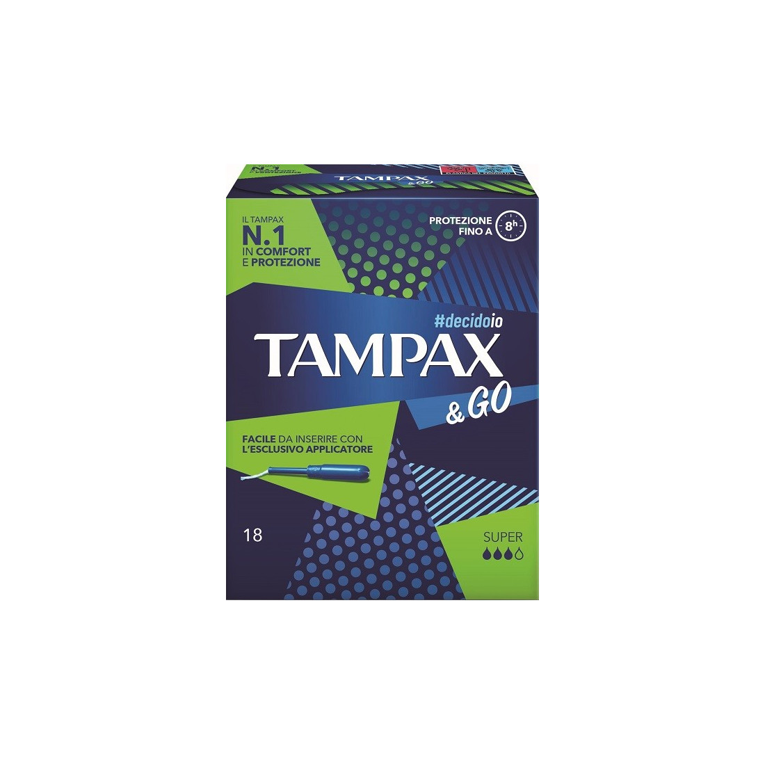 TAMPAX &GO SUPER 18PZ