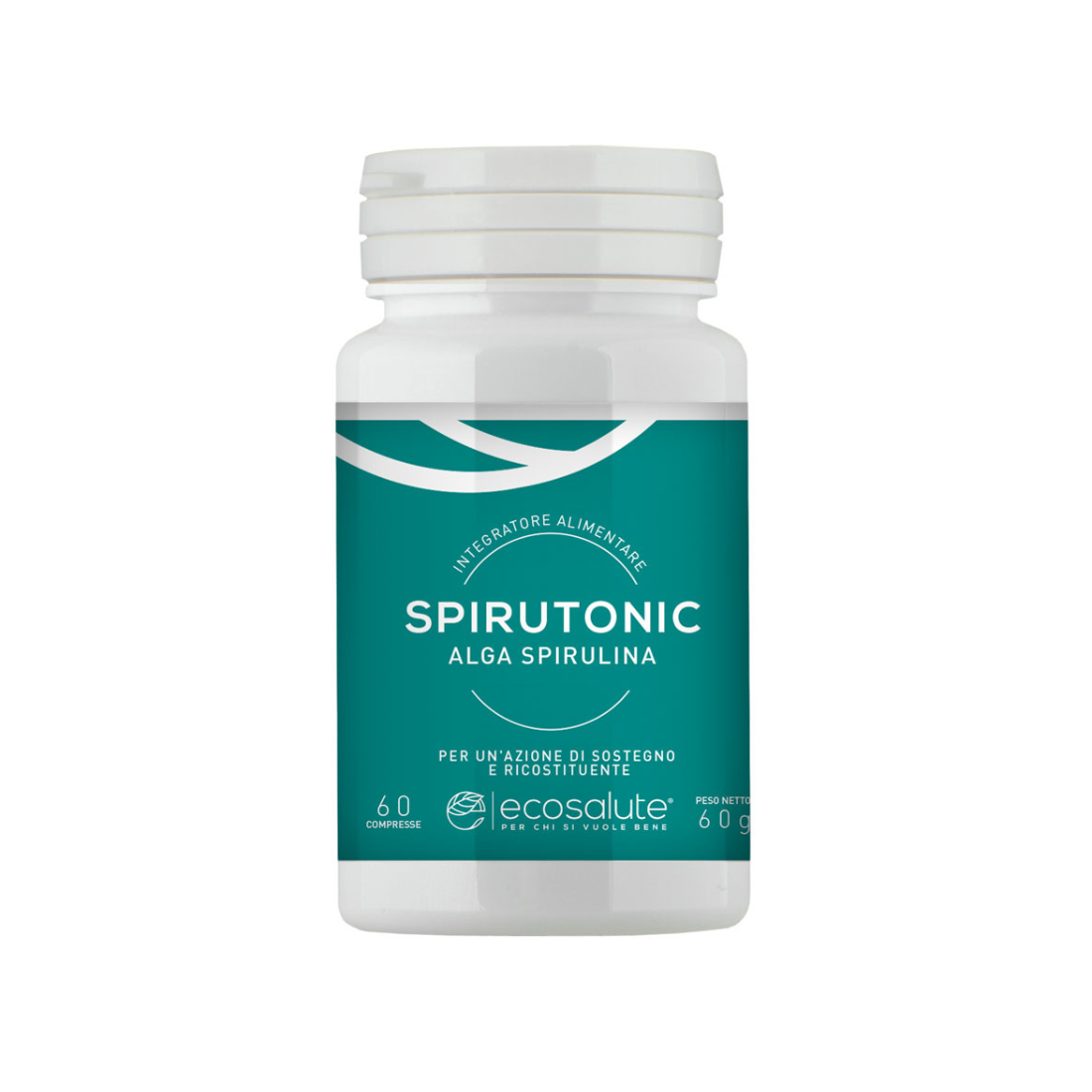 SPIRUTONIC ALGA SPIRULINA60CPR