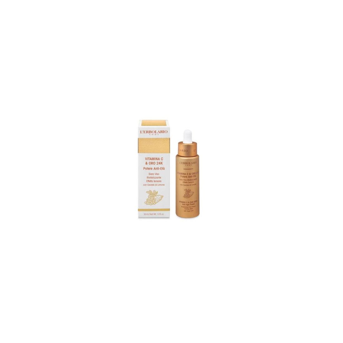 VITAMINA C & ORO SIERO VISO