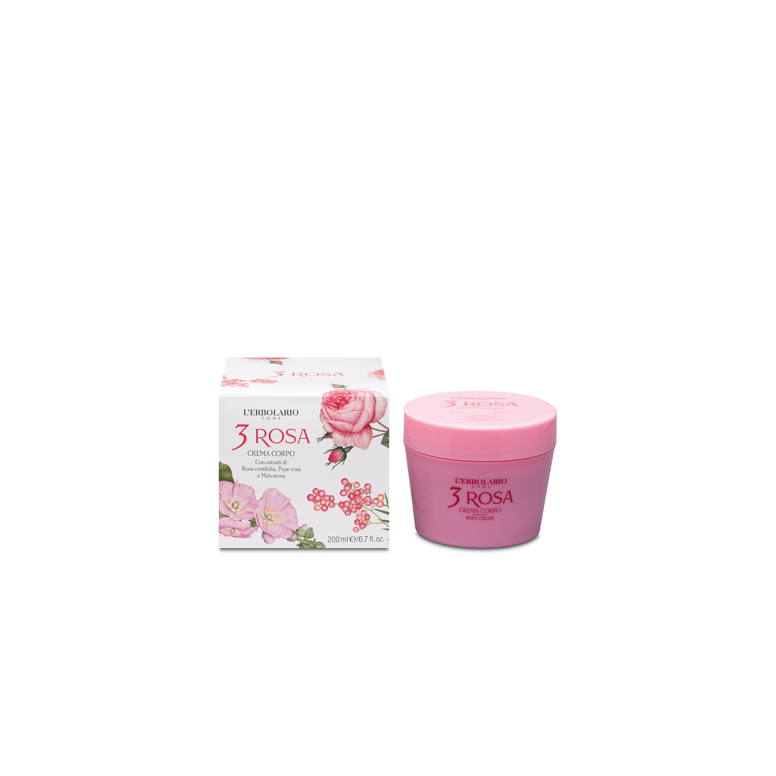 3 PINK BODY CREAM 200ML