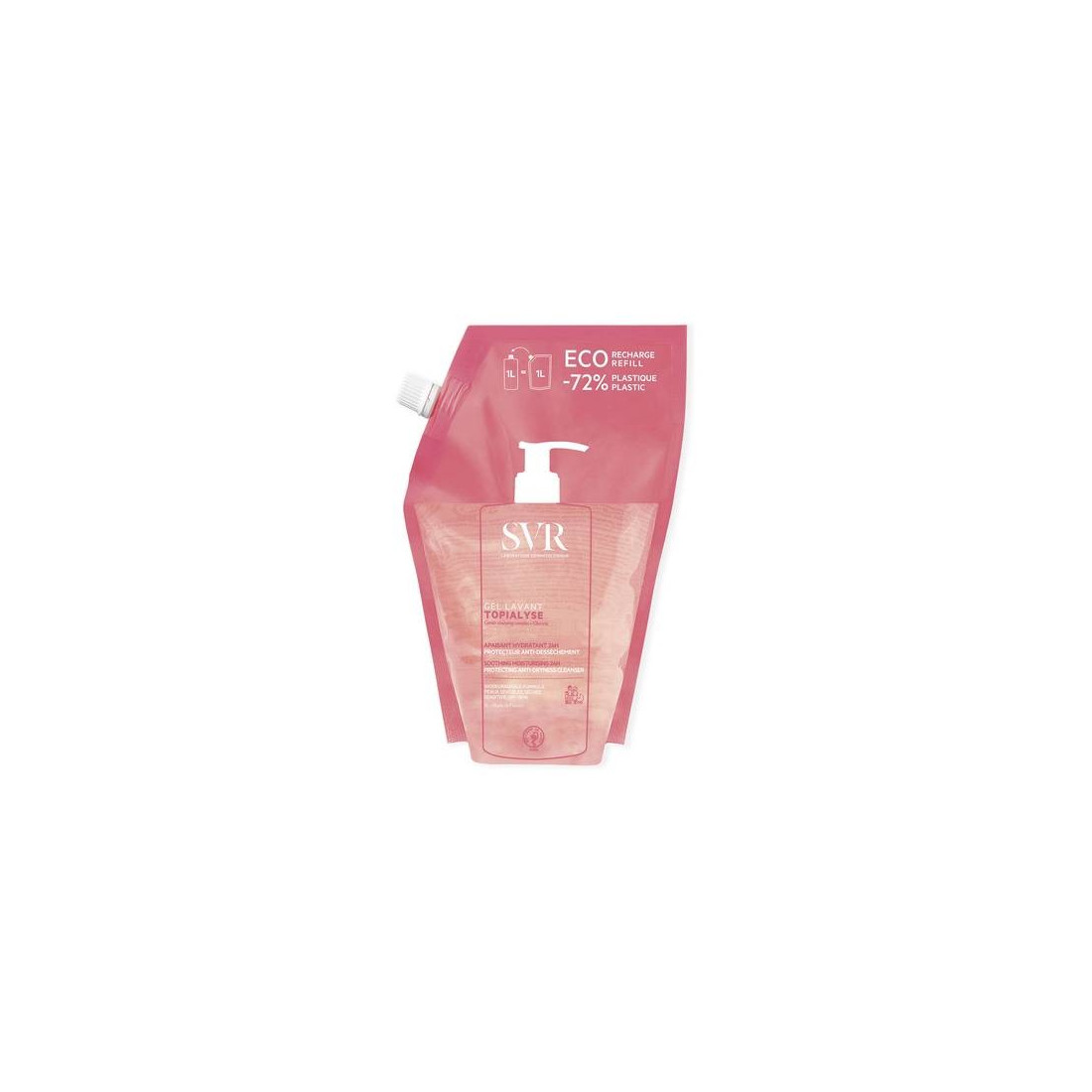 TOPIALYSE GEL LAVANT REFILL 1L