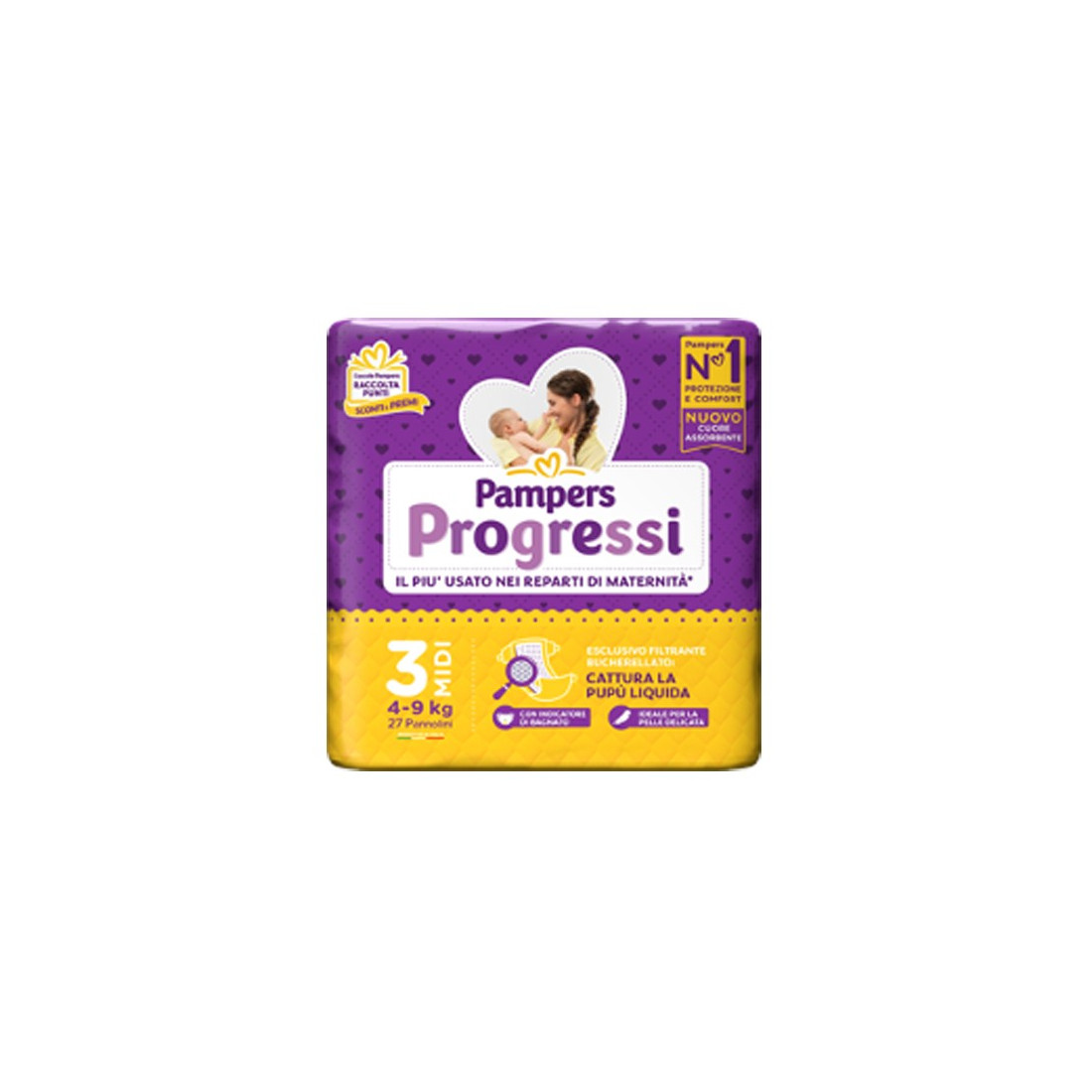 PAMPERS MIDI 27PZ