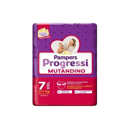 PAMPERS PROGES MUT XXL 15PZ