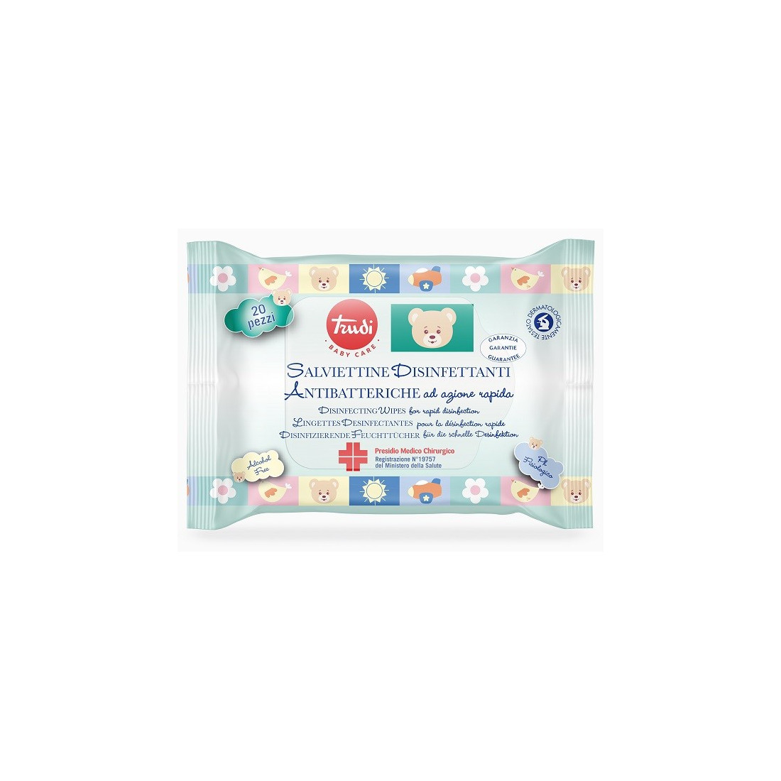 TRUDI BABY C SALV DISINF 20PZ