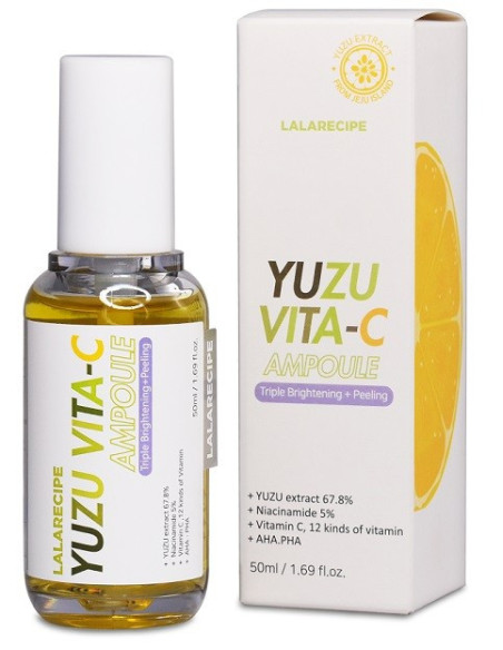 LALARECIPE YUZU VITA C AMPOULE
