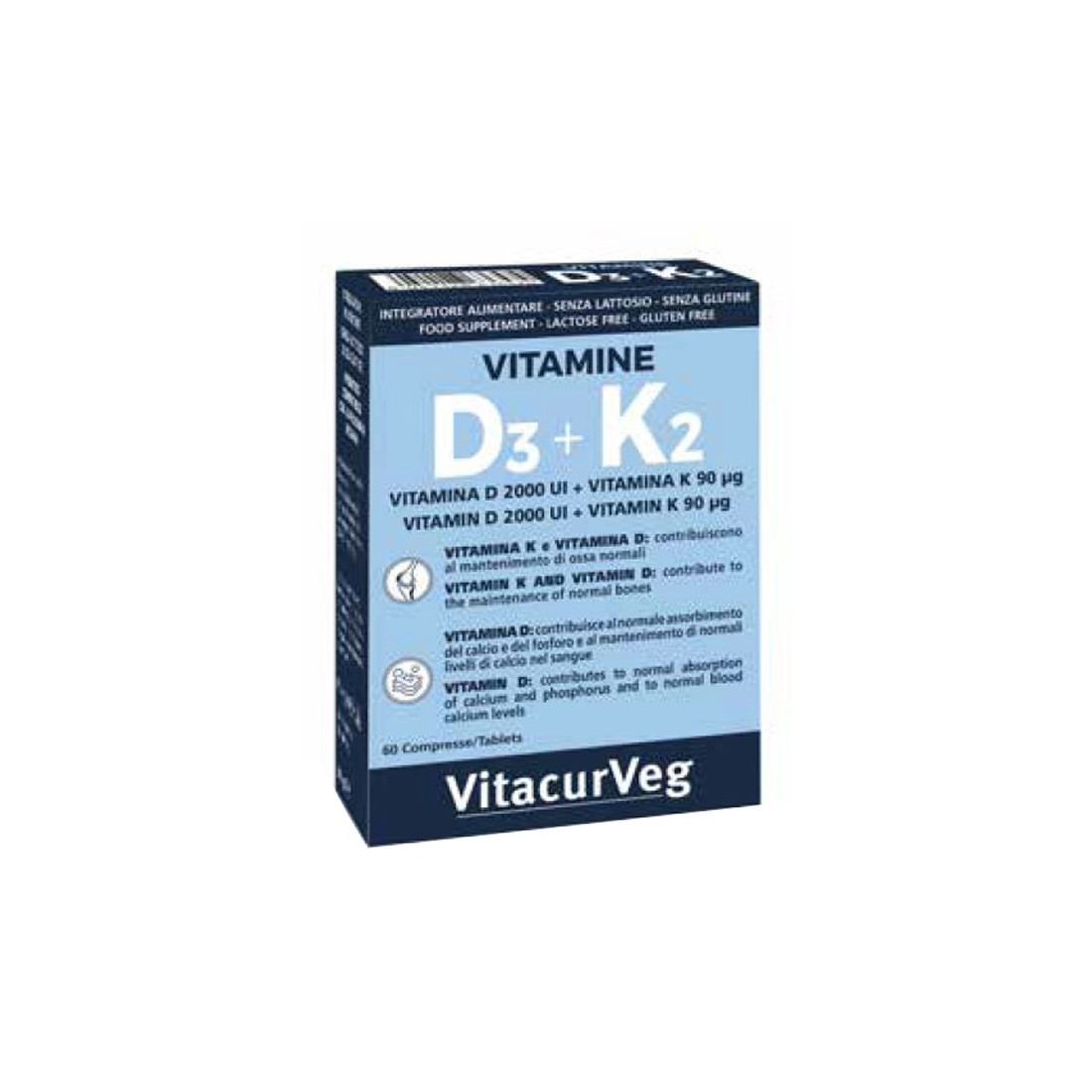 VITAMINE D3+K2 PHARMALIFE RESEARCH 60 COMPRESSE