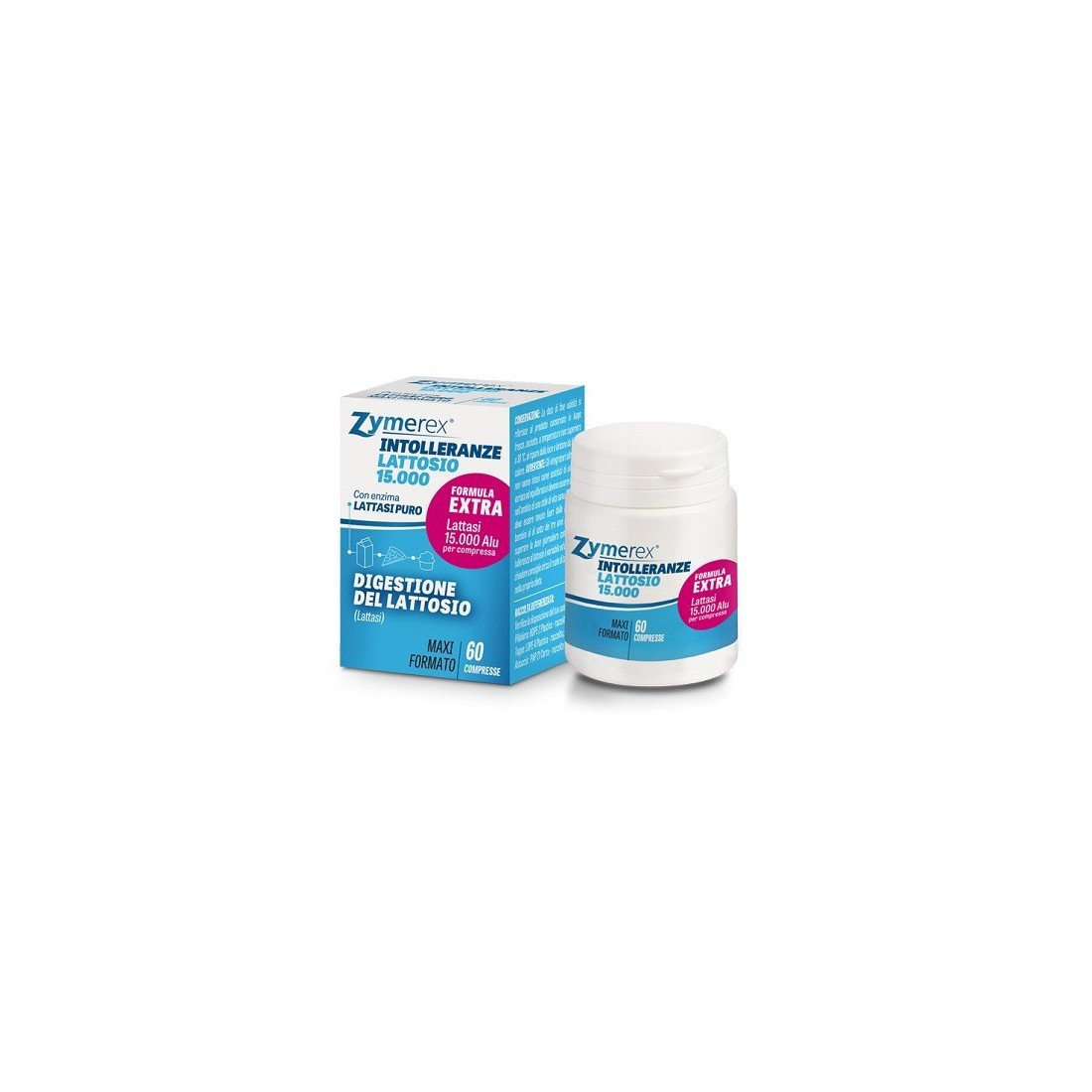 ZYMEREX INTOLLERANCE LATT60CPR