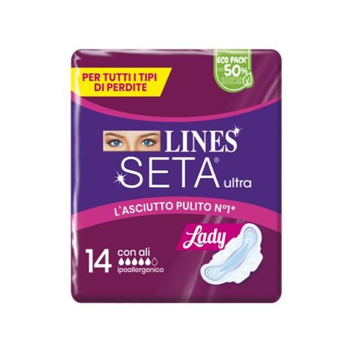 LINES ULTRA LADY SILK WINGS 14PCS