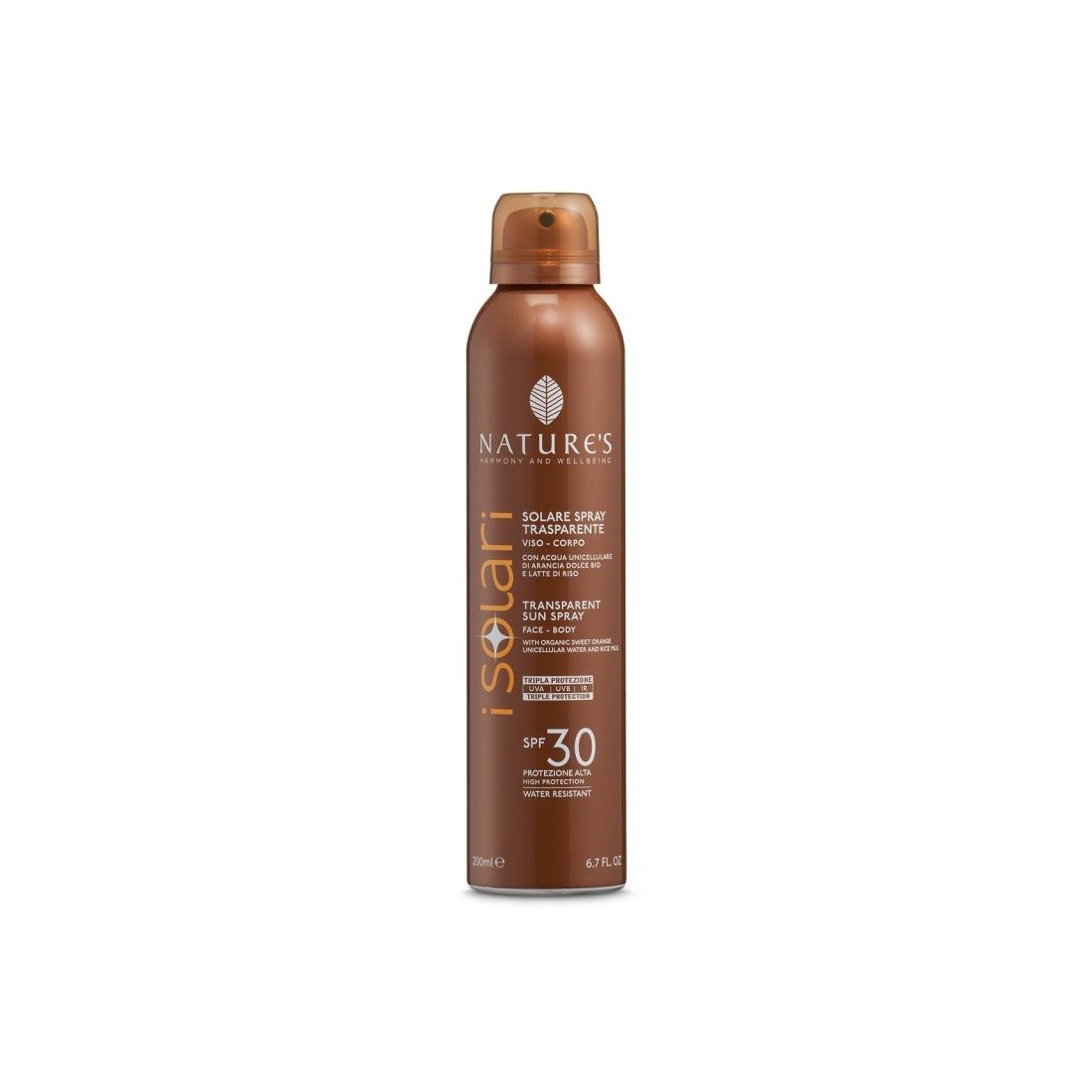 SOLARI NATURE'S SPR TRAS SPF30
