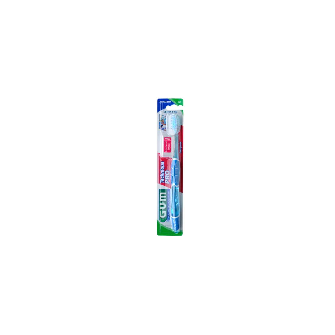GUM TECHNIQUE PRO 528 SPAZZOLINO COMPATTO MEDIO