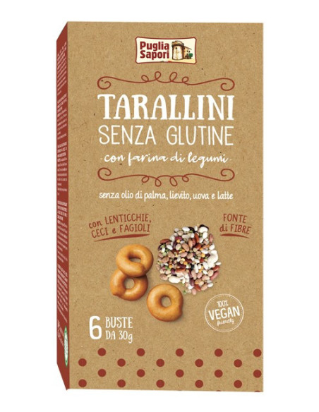 PUGLIA SAPORI TARALLINI LEGUMI