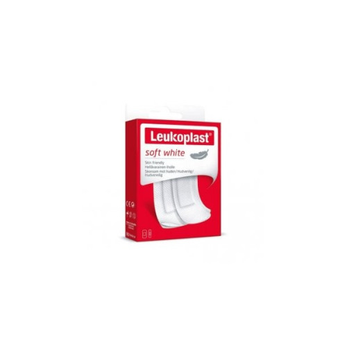 LEUKOPLAST SOFT WHITE 20PZ ASS