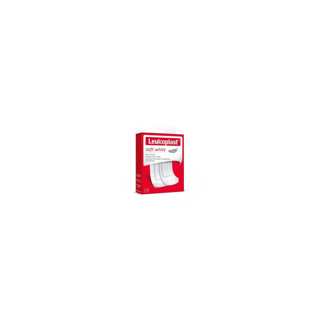 LEUKOPLAST SOFT WHITE 40PZ ASS