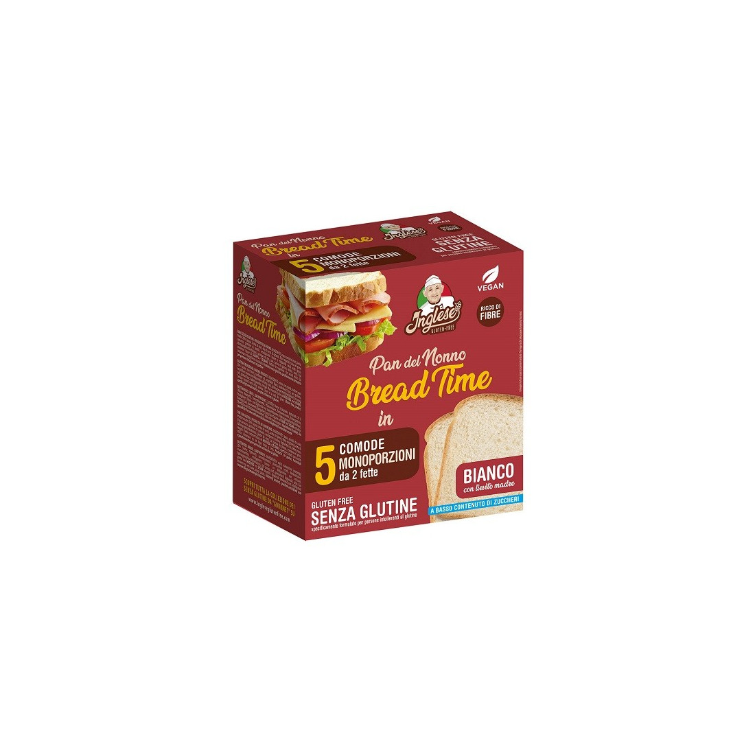 INGLESE BREAD TIME WHITE 2PZ