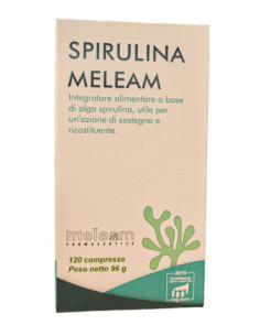 SPIRULINA MELEAM 120CPR